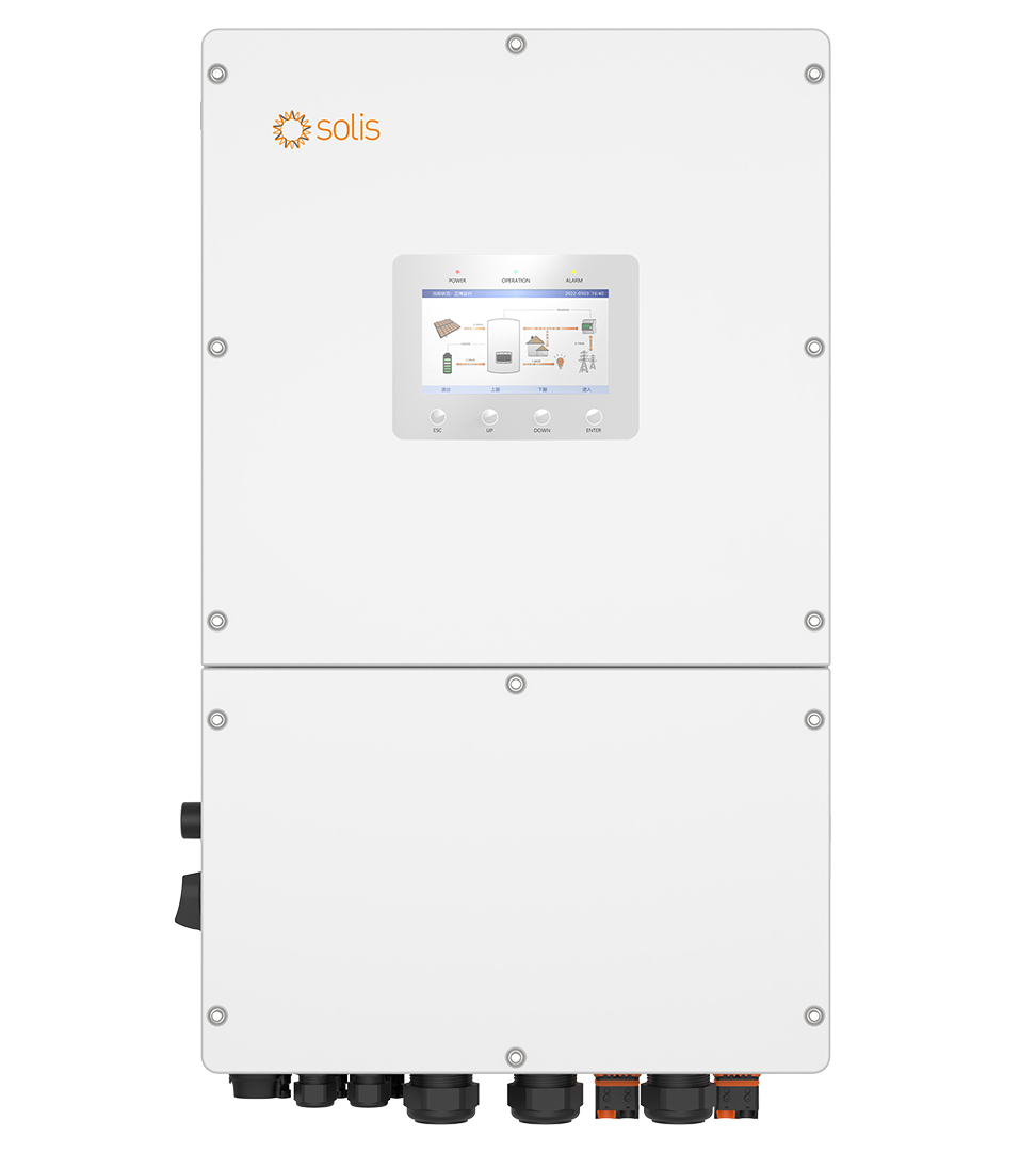 Solis 50 kW Hybrid 3 Phase HV Inverter