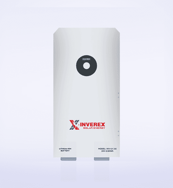 Inverex INV-LV 2.6 25.6 V 100 AH Lithium Ion Battery