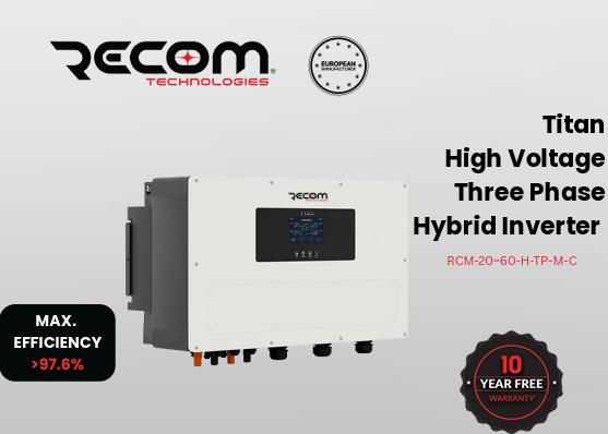 RECOM 60 KW HYB INVERTER